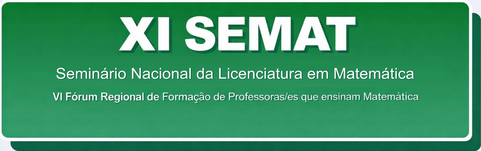 Seminário Nacional da Licenciatura em Matemática – Ifes Campus Cachoeiro de Itapemirim